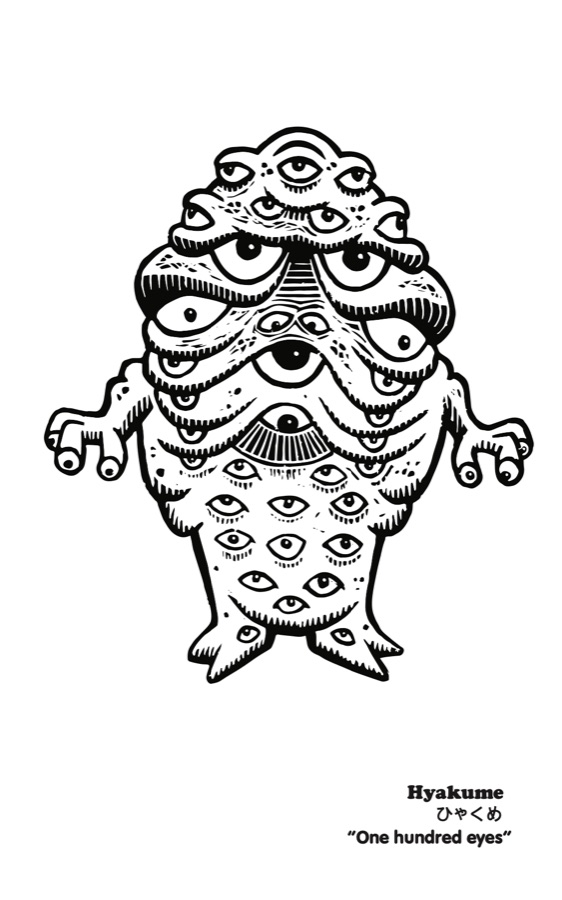 Coloring page: Hyakume